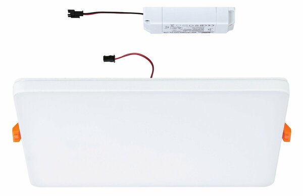 PAULMANN VariFit LED vestavné svítidlo Veluna Edge IP44 hranaté 200x200mm 3000K bílá stmívatelné