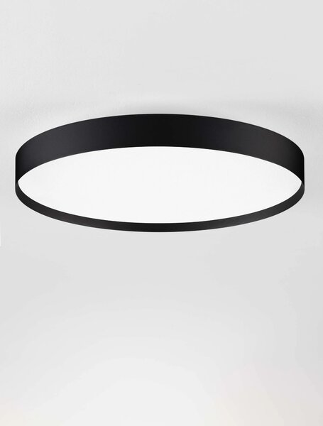LED stmívatelné černé moderní stropní svítidlo Roi 2 – Černá