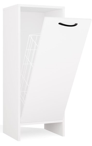 TP Living Spodní koupelnová skříňka s košem na prádlo Nina 35 cm bílá