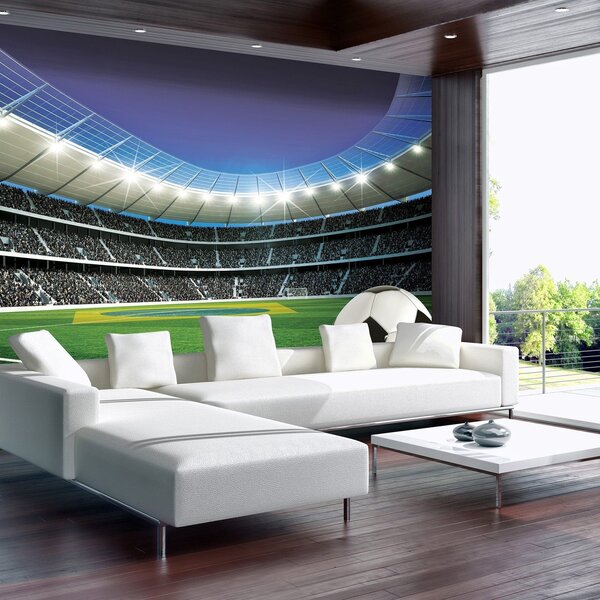 Fototapeta vliesová: Fotbalový stadion (6) - 416x254 cm