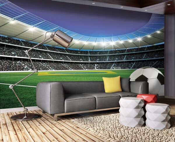 Fototapeta vliesová: Fotbalový stadion (6) - 416x254 cm