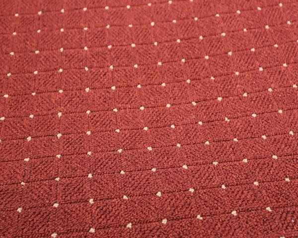 Condor Carpets, Běhoun na míru Udinese terra, šíře 50 cm, oranžová, chodba / předsíň