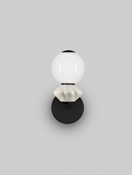 Designové nástěnné svítidlo Pallina A – Šedá