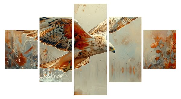 Obraz - Dravý pták (125x70 cm)