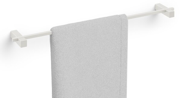 Držák na ručníky nerezový bílý 66 cm carvo Zack