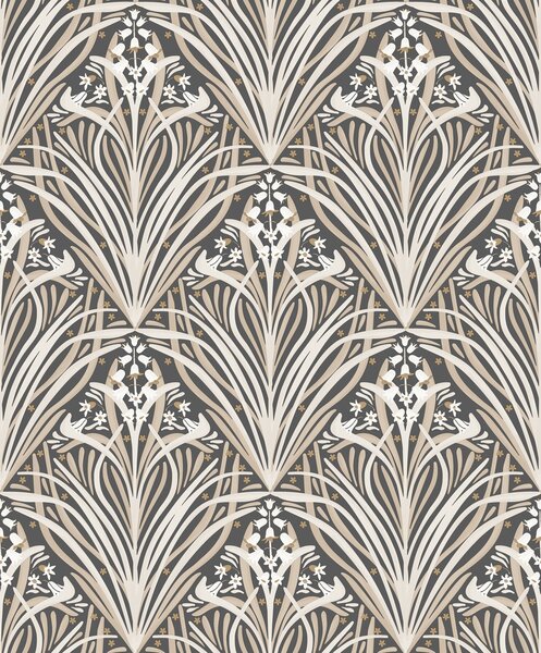 Květinová vliesová tapeta na zeď, Art Deco, M66109, Elegance, Ugepa
