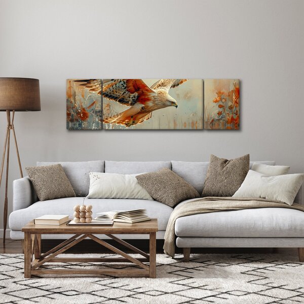 Obraz - Dravý pták (170x50 cm)