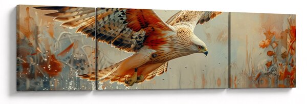 Obraz - Dravý pták (170x50 cm)
