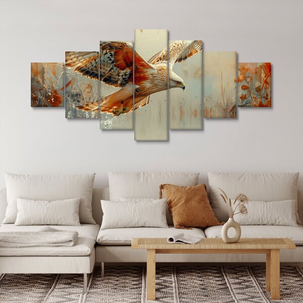 Obraz - Dravý pták (210x100 cm)