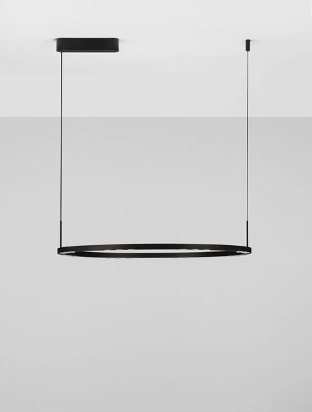 Moderní lustr Lunette 80 – 80 x 80 x 12 cm