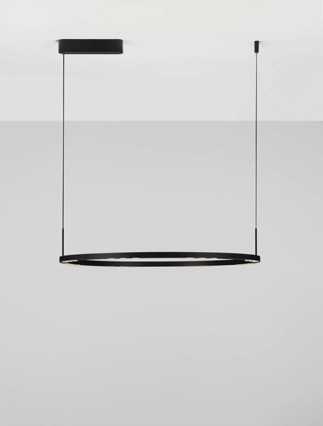 Moderní lustr Lunette 80 – 80 x 80 x 12 cm