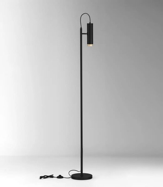 Designová stojací lampa Nessi Černá