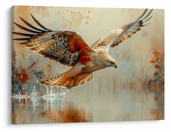 Obraz - Dravý pták (70x50 cm)
