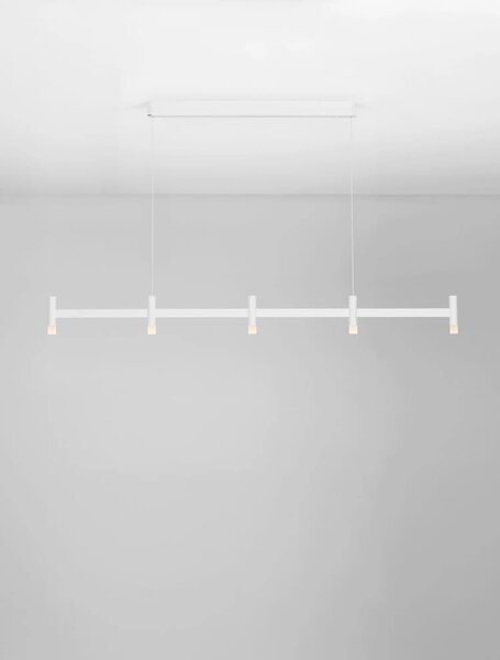 Moderní LED lustr Poetic 3000 K bílá 147