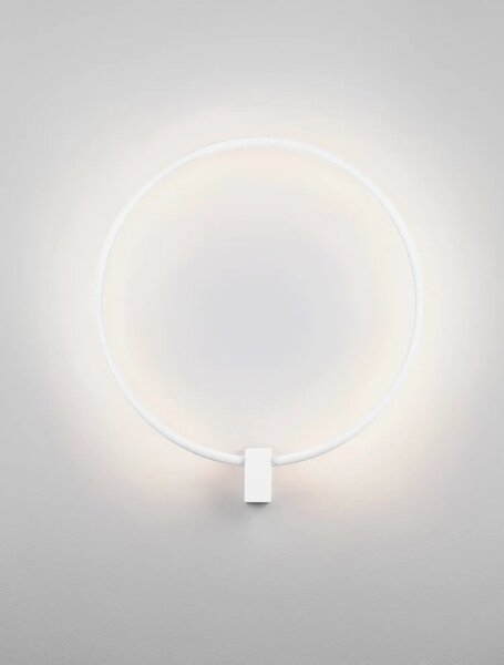 Minimalistcký LED nástěnné svítidlo Cercio bílá