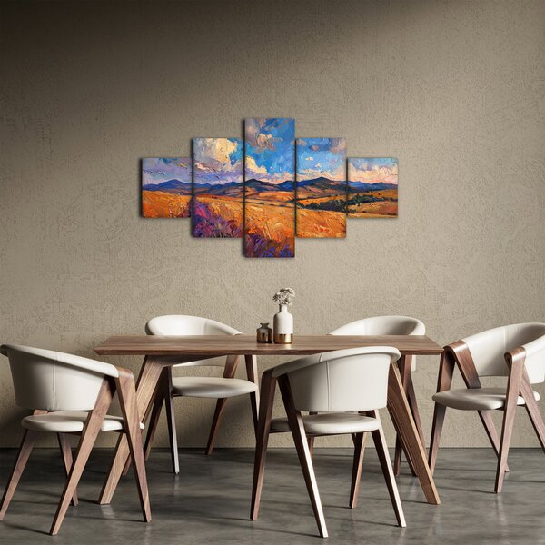 Obraz - Olejomalba krajiny (125x70 cm)