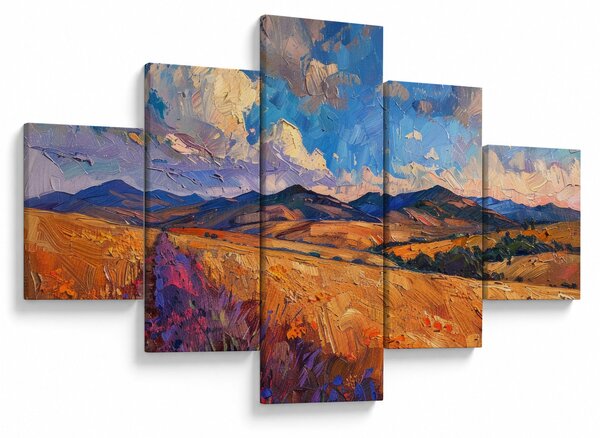 Obraz - Olejomalba krajiny (125x70 cm)