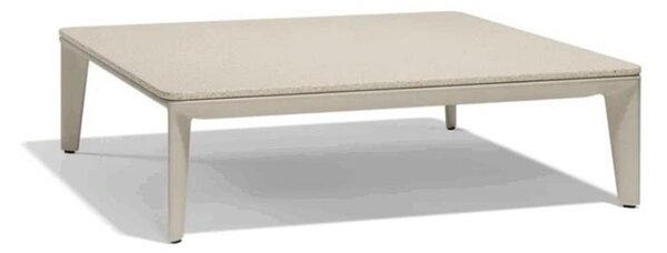 Vondom Konferenční stolek Pasadena, Vondom, čtvercový 100x100x28 cm, rám hliník, deska beton, barva dle vzorníku