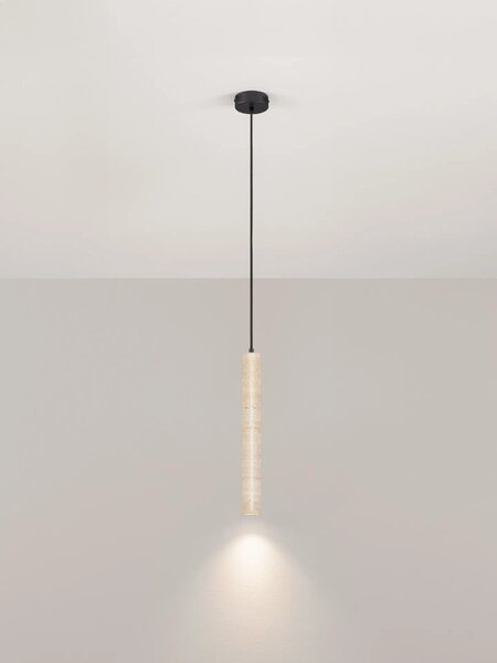 LED moderní lustr Hulo přírodní A
