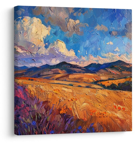 Obraz - Olejomalba krajiny (30x30 cm)