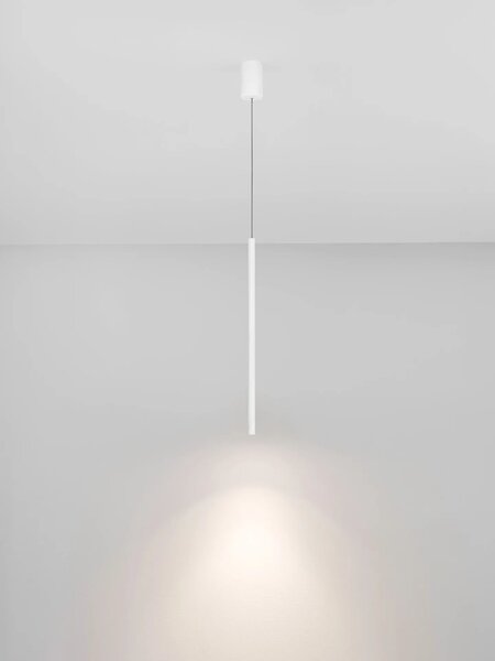 LED moderný luster Brillia Biela – Bílá
