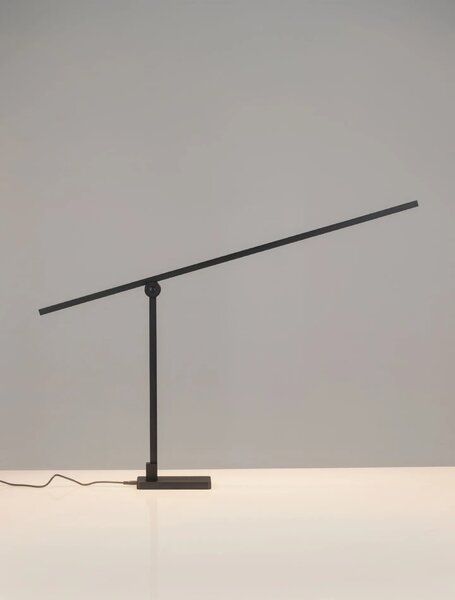 Moderná stolová lampa Tenso Čierna 17W – Černá
