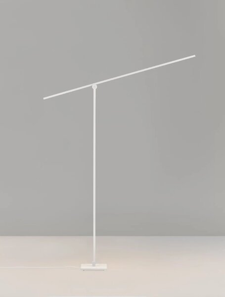 Dizajnová stojaca lampa Tenso Biela 24W – Bílá
