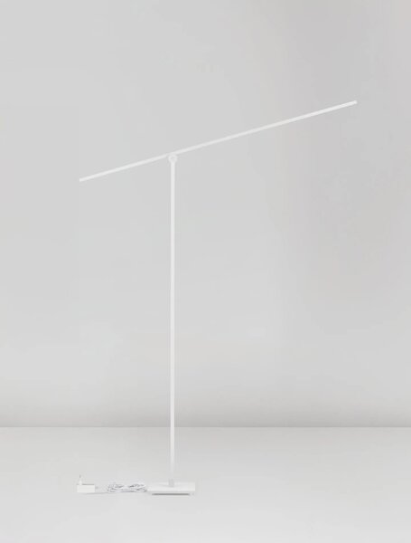 Dizajnová stojaca lampa Tenso Biela 24W – Bílá