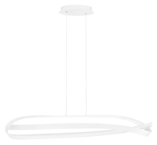 LED moderný luster Olia Biela B – Bílá