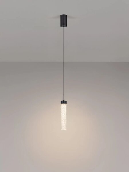 LED luster Zelon 1 – Černá