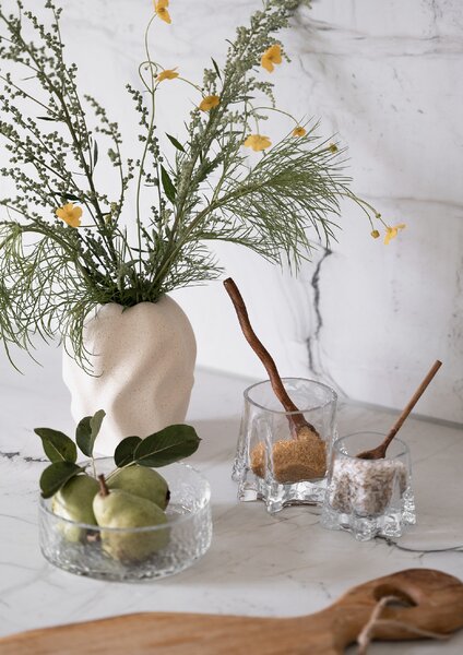 COOEE Design Skleněný svícen Gry Clear - Medium CED428
