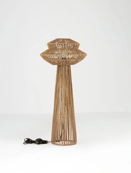 Naturální stojací lampa Nua