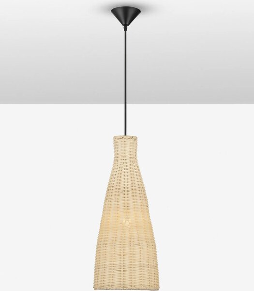 LED moderný luster Rielo A Čierna – Černá