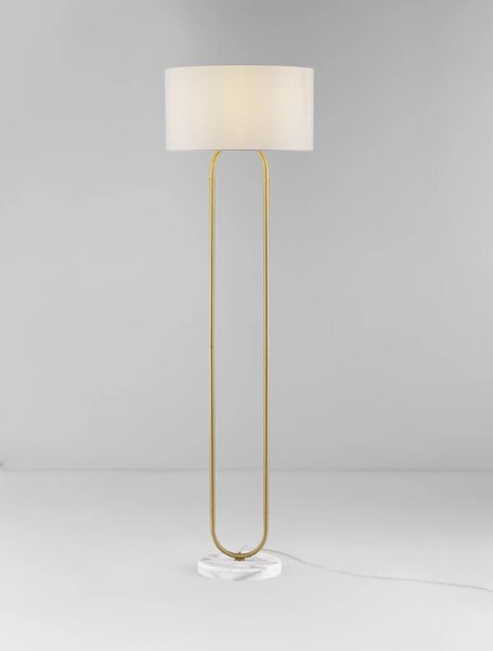 Moderní stojací lampa Milena 220 zlatá