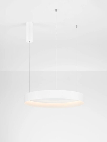 LED moderný luster Lumia 60 Biela – Bílá