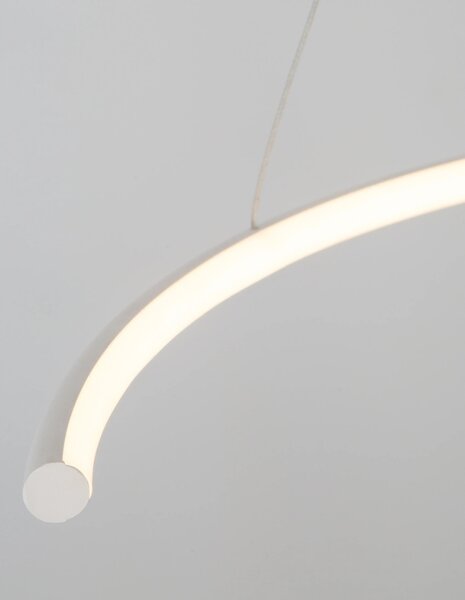 LED lustr Breda 70 bílé – Bílá