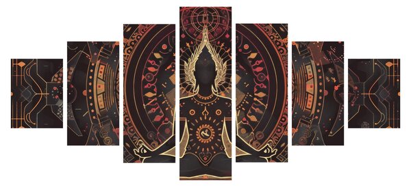 Obraz - Zen (210x100 cm)