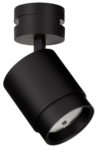 Nova Luce Černé kovové bodové LED světlo pro světelnou kolejnici Uprail 6 cm