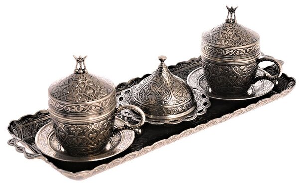 Krásy Orientu Tradiční turecký set na kávu Gumus