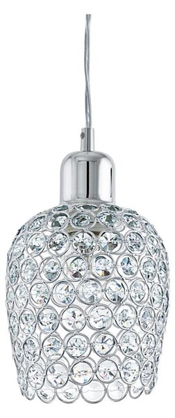 Eglo 94896 - Křišťálový lustr BONARES 1 1xE27/60W/230V