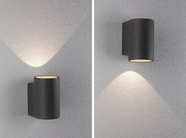 PAULMANN Venkovní venkovní nástěnné svítidlo Concrea 170mm IP65 6,8W 3.000K 945.00