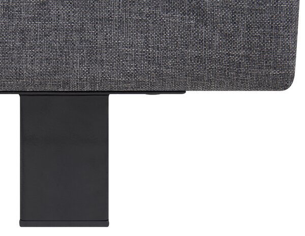 Postel Tkanina ALBI 160 x 200 cm Šedá