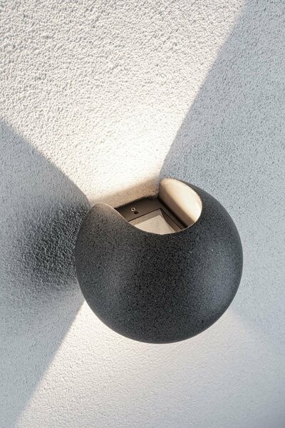 VÝPRODEJ VZORKU PAULMANN Venkovní venkovní nástěnné svítidlo Concrea IP65 2x5,5W 3.000K 944.99