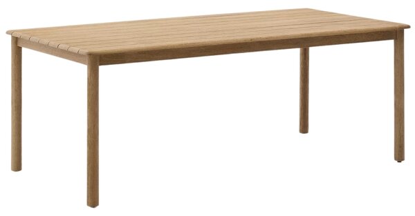 Kave Home Dřevěný zahradní stůl Sori 200 x 100 cm