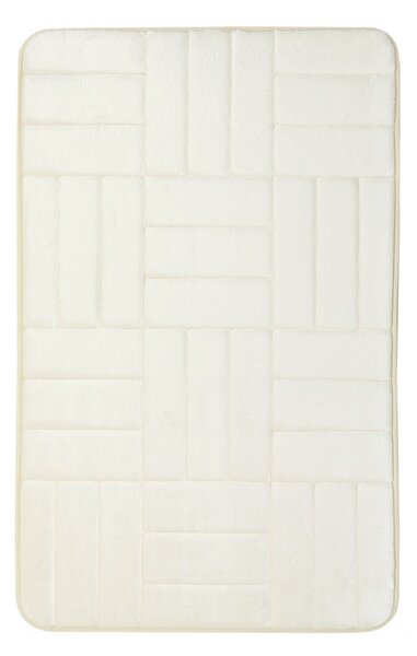 BO-MA koberce Protiskluzová koupelnová předložka 3D 667 cream - 40x50 cm