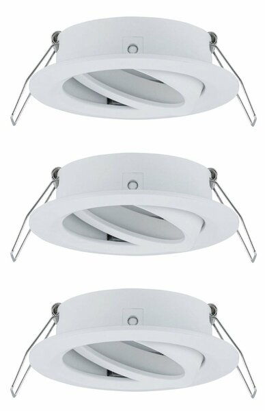PAULMANN Vestavné svítidlo Choose spot výklopné max. 10W bílá mat 230V 924.86