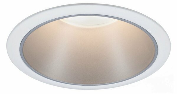 PAULMANN Vestavné svítidlo LED Cole 6,5W bílá/stříbrná mat 3-krokové-stmívatelné 2700K teplá bílá 934.09