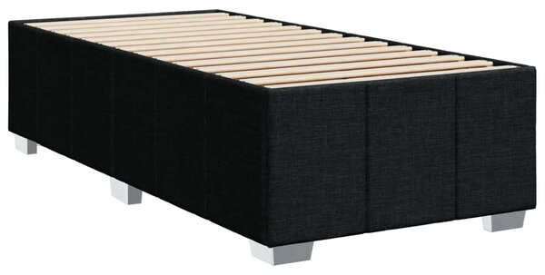 Box spring postel s matrací černá 80 x 200 cm textil 3291490