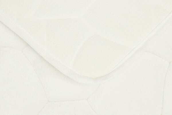 BO-MA, Protiskluzová koupelnová předložka 3D 0133 White, 50x80, bílá, koupelna