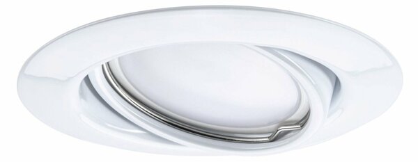 PAULMANN Vestavné svítidlo LED Base kruhové 1x5W bílá mat nastavitelné 934.13 P 93413